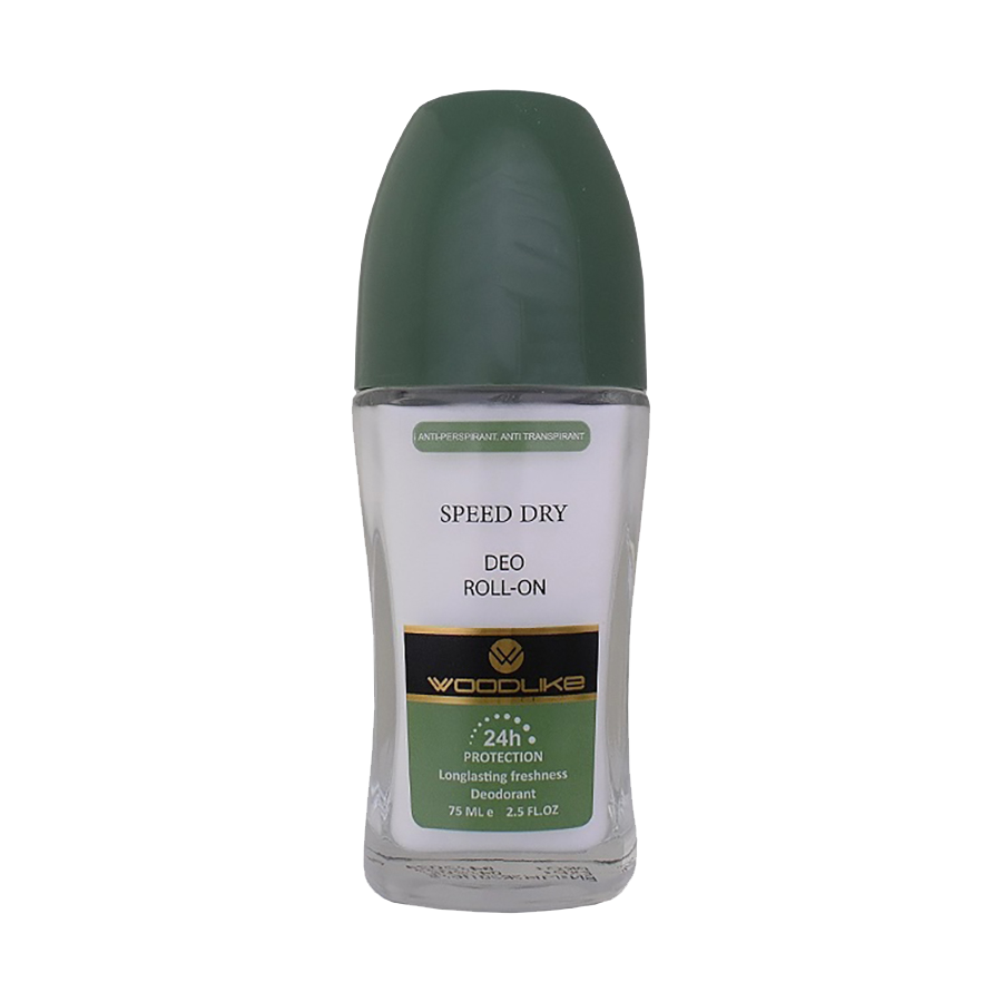 رول ضد تعریق اسپید درای برند وودلایک (Woodlike Speed Dry Deo Roll-On 75ml)