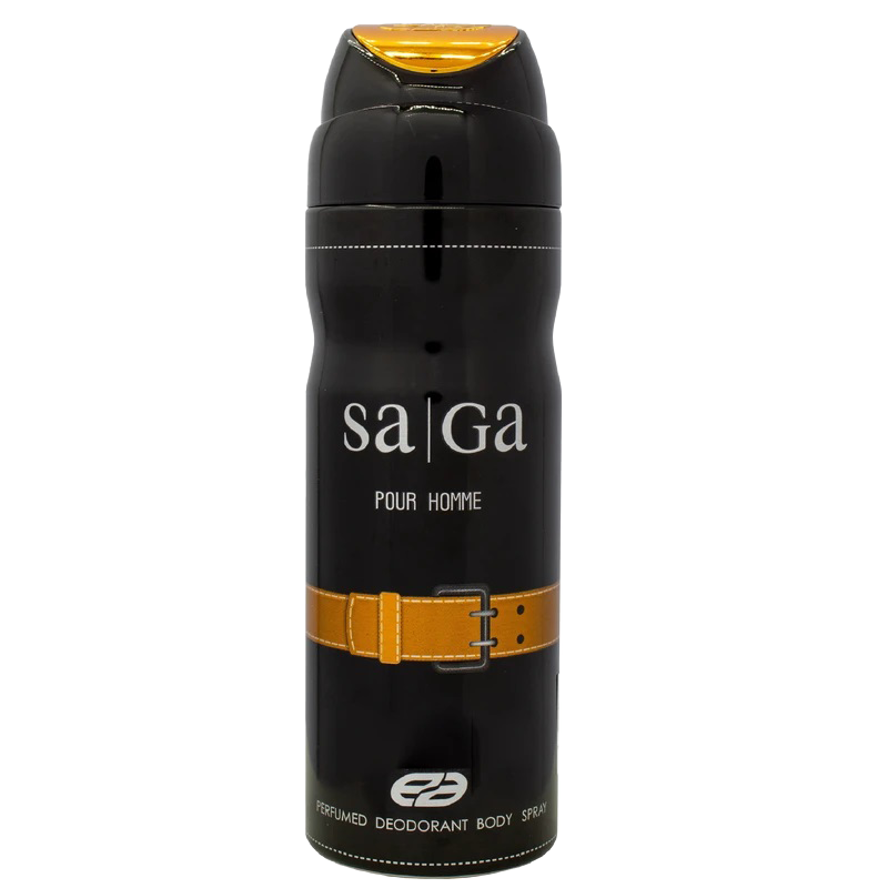 اسپری بدن ساگا عمادآرا (Emadara Saga Body Spray 200ml) اسپری ساگا مردانه