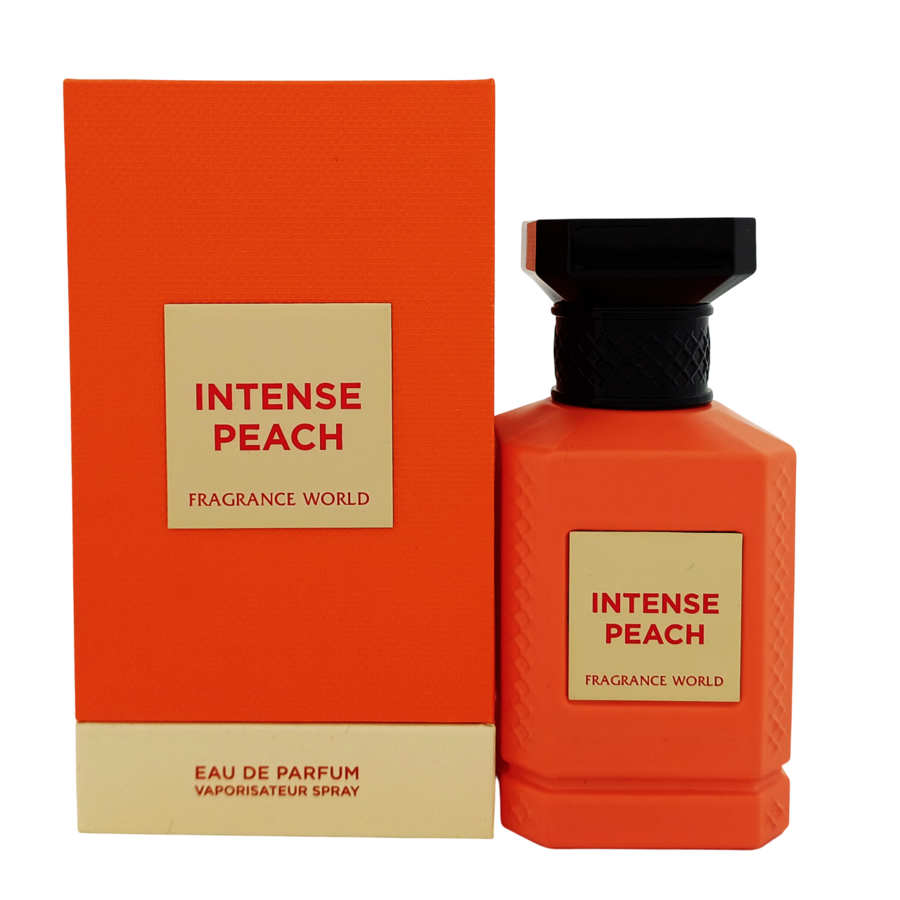 ادو پرفیوم اینتنس پیچ از برند فراگرنس ورد (Fragrance World Intense Peach EDP 80ml) بیتر پیچ فراگرنس