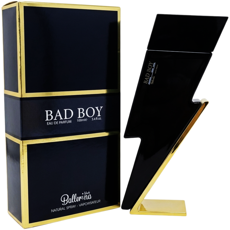 ادو پرفیوم مردانه بد بوی از برند بالرینا (Ballerina Bad Boy EDP 100ml & 30ml) بد بوی بالرینا