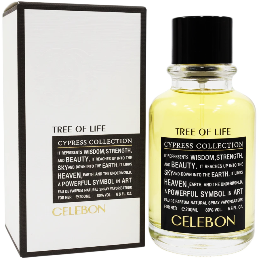 ادو پرفیوم تری آف لایف از کالکشن سایپرس برند سلبون (Celebon Cypress Collection Tree Of Life EDP 200ml) تری آف لایف سلبون اورجینال