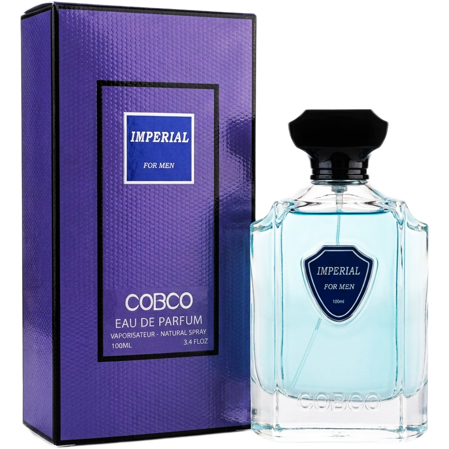 ادو پرفیوم ایمپریال فور من از برند کوبکو (Cobco Imperial for men EDP 100ml) امپریال کوبکو اورجینال