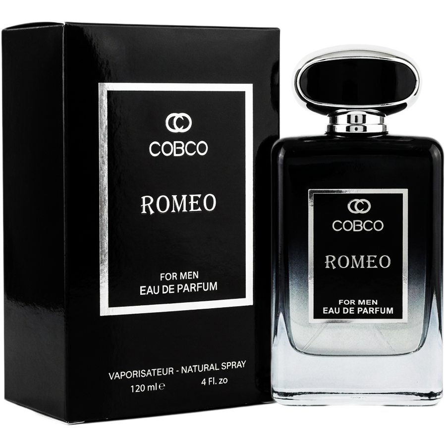 ادو پرفیوم رومئو فور من از برند کوبکو (Cobco Romeo for men EDP 120ml) رومئو کوبکو اورجینال