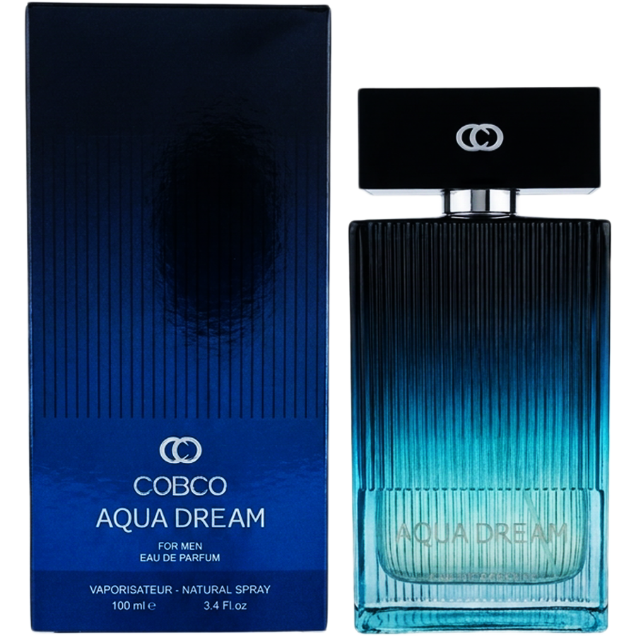 ادو پرفیوم آکوا دریم از برند کوبکو (Cobco Aqua Dream for men EDP 100ml) آکوا دریم کوبکو اورجینال