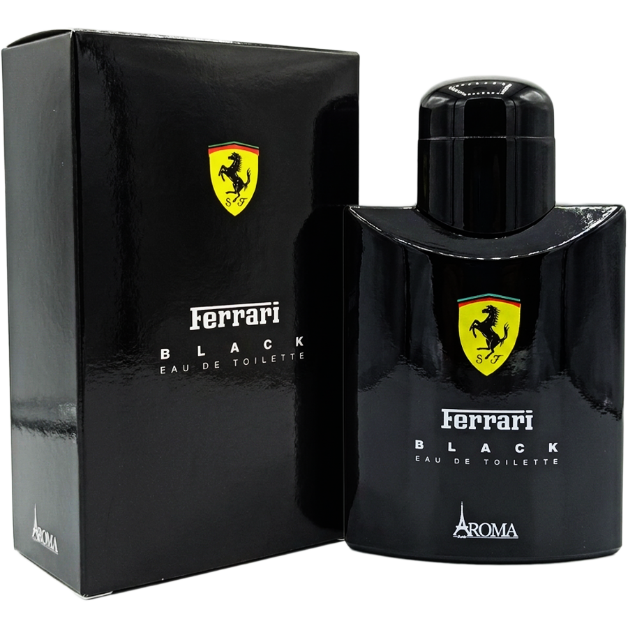 ادو تویلت فراری بلک از برند آروما گلس (Aroma Glass Ferrari Black EDT 100ml) فراری بلک آروما گلس