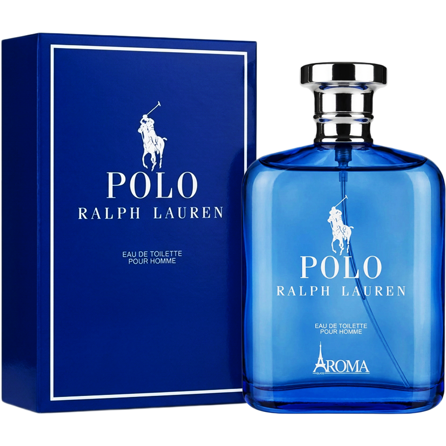 ادو تویلت پولو رالف لورن از برند آروما گلس (Aroma Glass Polo Ralph Lauren EDT 100ml) پولو آبی آروما گلس، پولو بلو آروما گلس