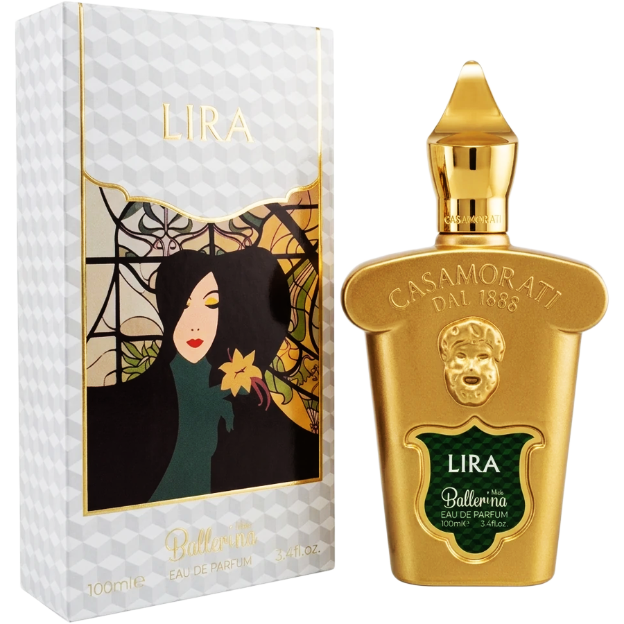 ادو پرفیوم لیرا از برند بالرینا (Ballerina Lira EDP 100ml) کازاموراتی لیرا بالرینا، لیرا بالرینا