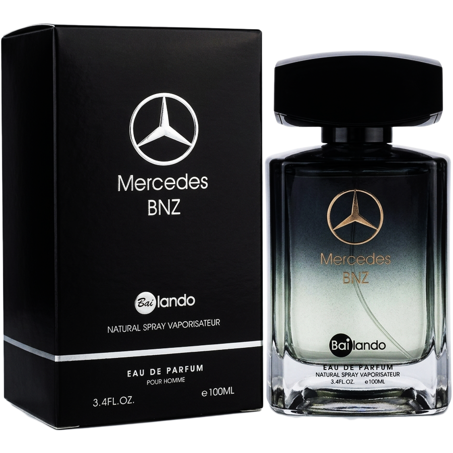 ادو پرفیوم مرسدس بنز از برند بایلندو (Bailando Mercedes BNZ EDP 100ml) مرسدس بنز بایلندو - مرسدس بنز اینتنس بایلندو