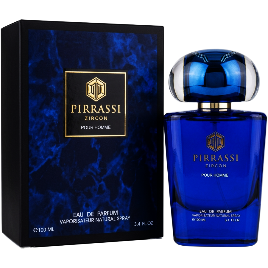 ادو پرفیوم زیرکُن (زیرکان) از برند پیراسی (Pirrassi Zircon EDP 100ml) زیرکان پیراسی اورجینال