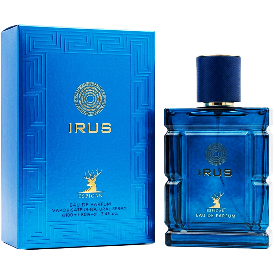 ادو پرفیوم ایروس از برند اسپیگان (Espigan Irus EDP 100ml) ورساچه اروس اسپیگان