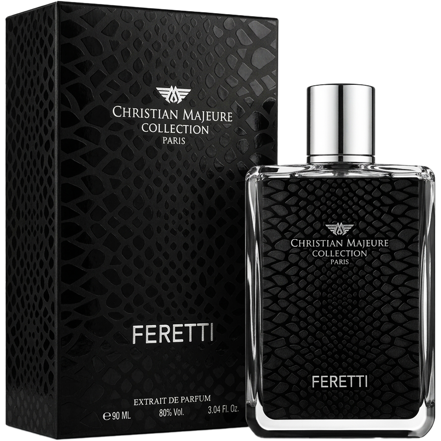 اکستریت د پرفیوم فرتی از برند کریستین ماژور (Christian Majeure Feretti Extrait De Parfum 90ml) فرتی کریستین ماژو کالکشن اورجینال