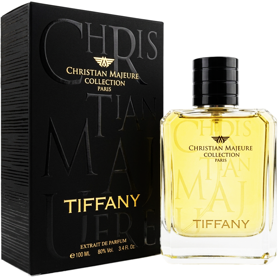 اکستریت د پرفیوم تیفانی از برند کریستین ماژور (Christian Majeure Tiffany Extrait De Parfum 100ml) تیفانی کریستین ماژور کالکشن اورجینال