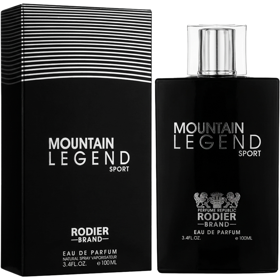 ادو پرفیوم مانتین لجند اسپرت از برند رودیر (Rodier Mountain Legend Sport EDP 100ml) مانتین لجند رودیر - مونتین لجند اسپرت رودیر