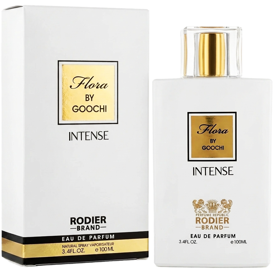 ادو پرفیوم فلورا بای گوچی اینتنس از برند رودیر (Rodier Flora By Goochi Intense EDP 100ml) فلورا بای گوچی اینتنس رودیر - گوچی فلورا رودیر