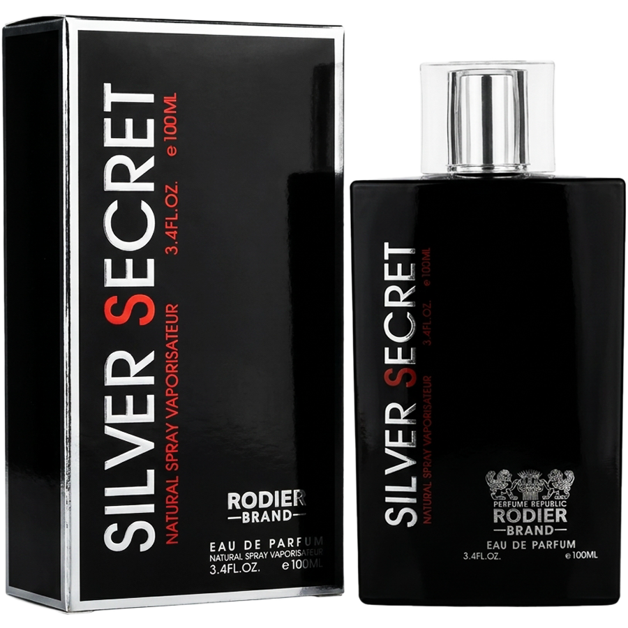 ادو پرفیوم سیلور سکرت از برند رودیر (Rodier Silver Secret EDP 100ml) سیلور سکرت رودیر - سیلور سنت رودیر