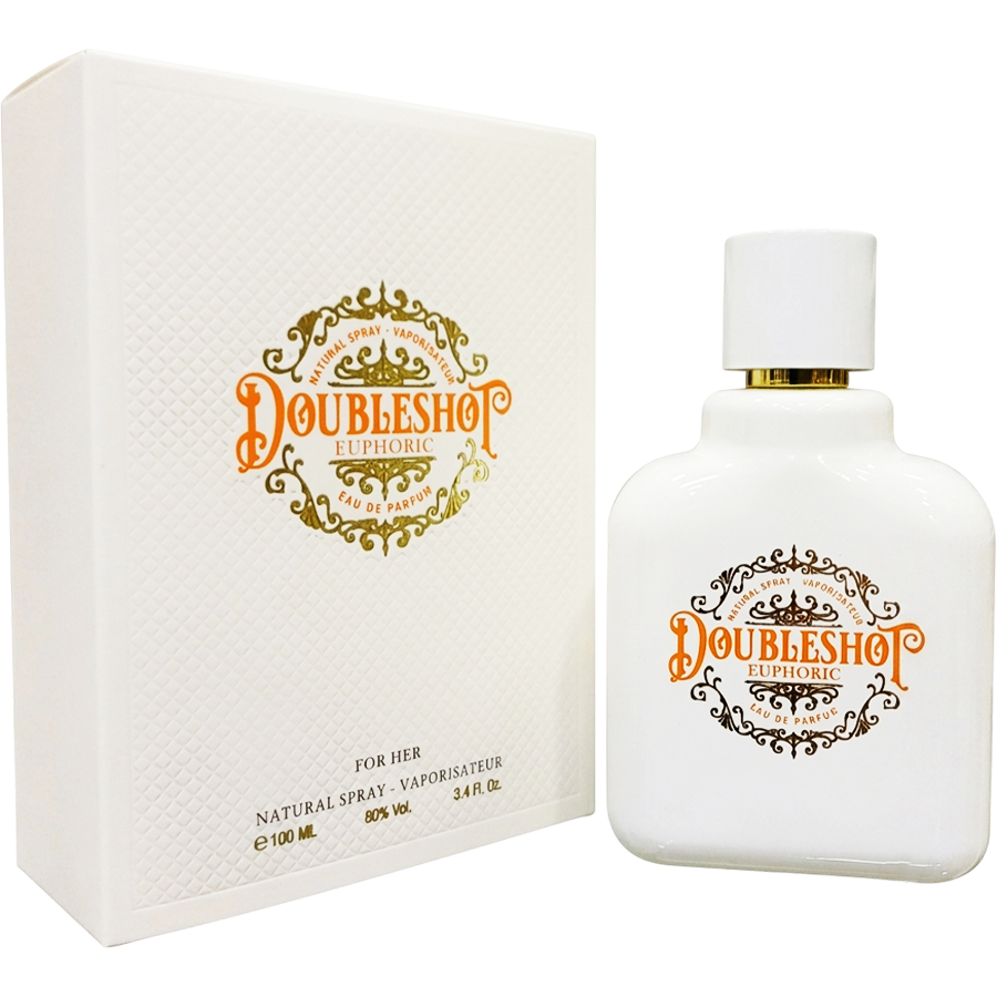 ادو پرفیوم یوفوریک از برند دابل شات (Doubleshot Euphoric Pour Femme EDP 100ml) یوفوریک دابل شات - ایفوریک دابل شات