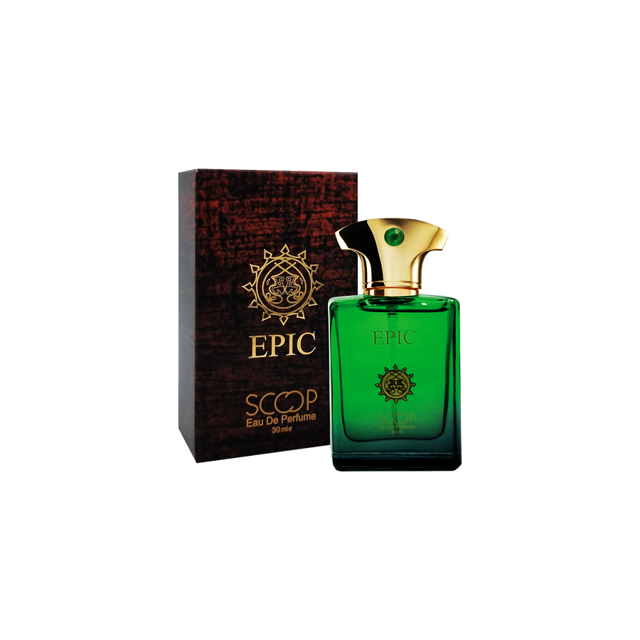 ادو پرفیوم 30میل اپیک از برند اسکوپ (Scoop Epic EDP 30ml) مینی ادکلن آمواژ اپیک اسکوپ - آمواج اپیک اسکوپ