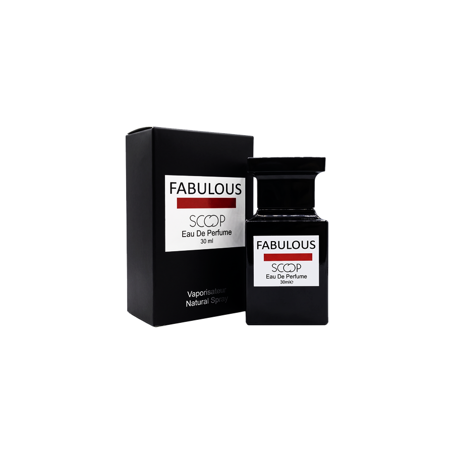 ادو پرفیوم 30میل فابولوس از برند اسکوپ (Scoop Fabulous EDP 30ml) مینی ادکلن تام فورد فابولوس اسکوپ