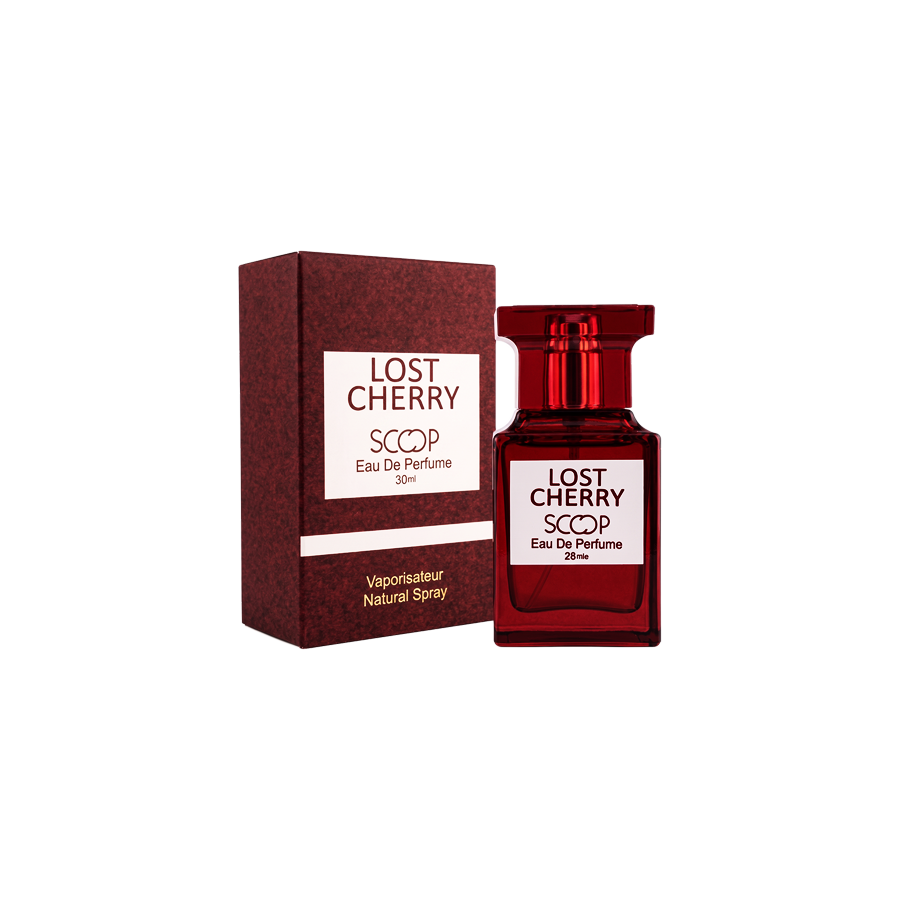 ادو پرفیوم 30میل لاست چری از برند اسکوپ (Scoop Lost Cherry EDP 30ml) مینی ادکلن تام فورد لاست چری اسکوپ