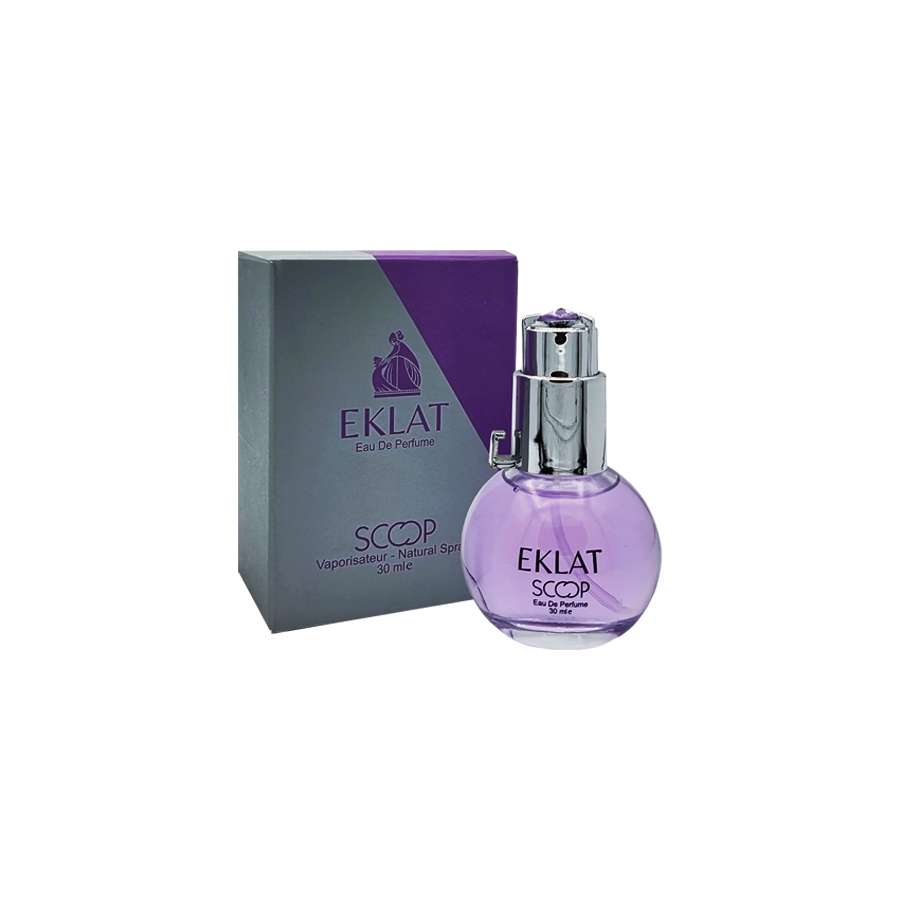 ادو پرفیوم 30میل اکلت از برند اسکوپ (Scoop Eklat EDP 30ml) مینی ادکلن لنوین اکلت اسکوپ