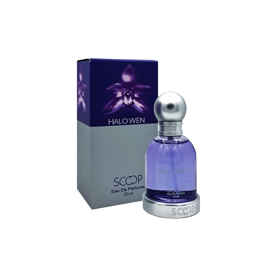 ادو پرفیوم 30میل هالوین از برند اسکوپ (Scoop Halowen EDP 30ml) مینی ادکلن خسوس دل پوزو هالووین اسکوپ - هالوین اسکوپ