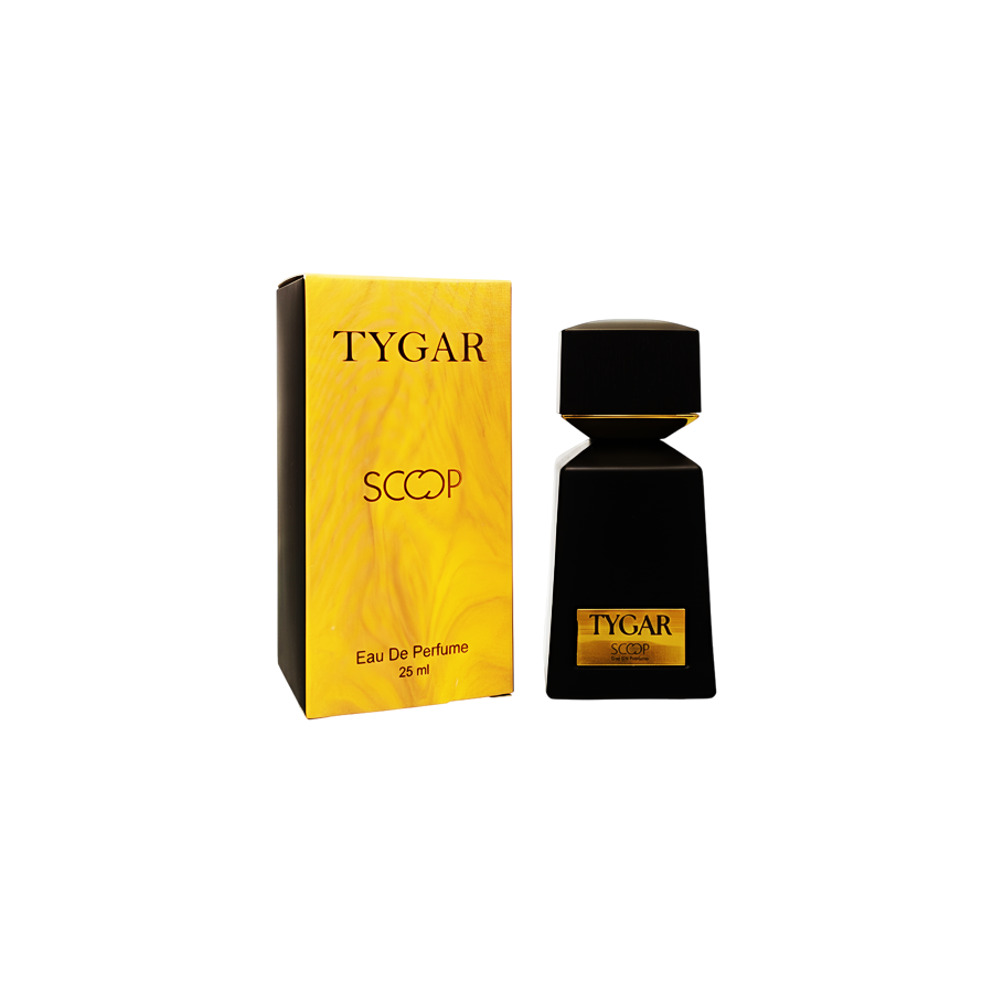 ادو پرفیوم 25میل تایگار از برند اسکوپ (Scoop Tygar EDP 25ml) مینی ادکلن بولگاری تایگار اسکوپ - بولگاری تایگر اسکوپ