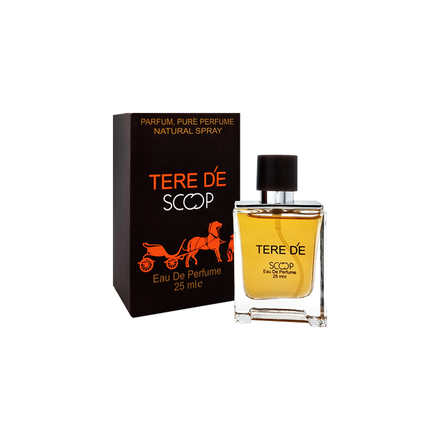 ادو پرفیوم 25میل تق د از برند اسکوپ (Scoop Tere D`e EDP 25ml) مینی ادکلن تق د هرمس اسکوپ - تق هرمس اسکوپ