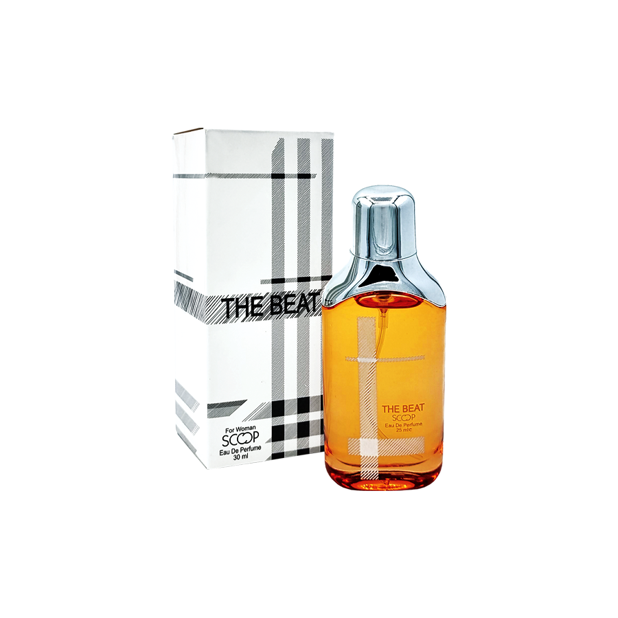 ادو پرفیوم 30میل د بیت زنانه از برند اسکوپ (Scoop The Beat for women EDP 30ml) مینی ادکلن بربری د بیت زنانه اسکوپ - باربری د بیت وومن اسکوپ