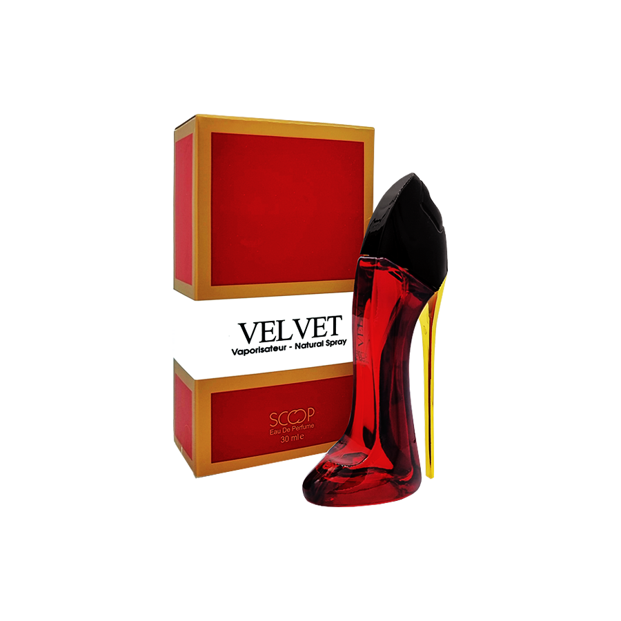 ادو پرفیوم 30میل گود گرل ولوت از برند اسکوپ (Scoop Good Girl Velvet EDP 30ml) مینی ادکلن گود گرل ولوت اسکوپ - گودگرل قرمز اسکوپ