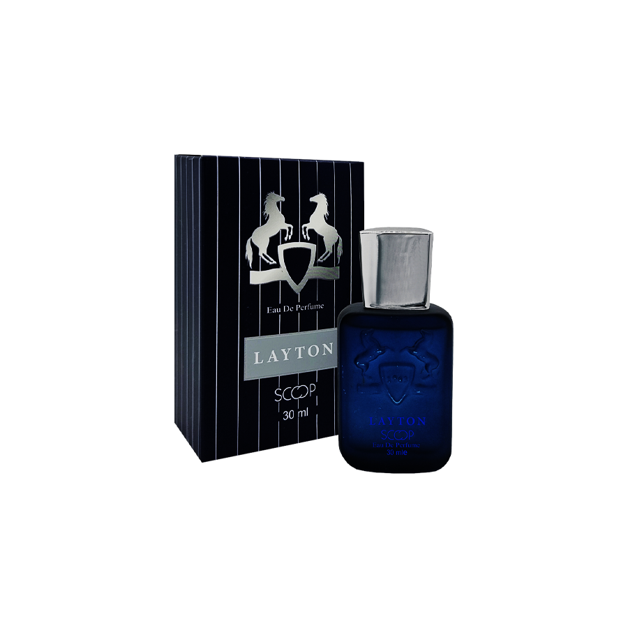 ادو پرفیوم 30میل لیتون از برند اسکوپ (Scoop Layton EDP 30ml) مینی ادکلن پارفومز د مارلی لیتون اسکوپ