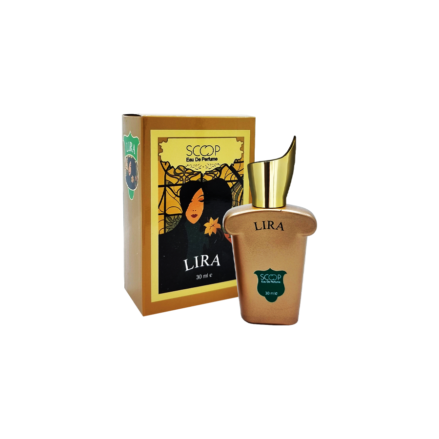 ادو پرفیوم 30میل لیرا از برند اسکوپ (Scoop Lira EDP 30ml) مینی ادکلن کازاموراتی لیرا اسکوپ - کازاموراتی 1888 لیرا اسکوپ