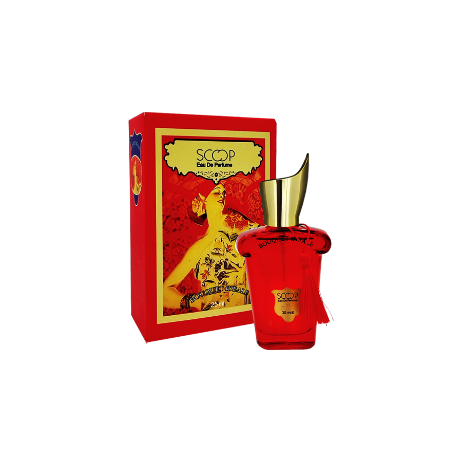 ادو پرفیوم 25میل بوکت آیدیل از برند اسکوپ (Scoop Bouquet Ideale EDP 25ml) مینی ادکلن کازاموراتی بوکت آیدیل اسکوپ - کازاموراتی 1888 بوکت آیدیل اسکوپ
