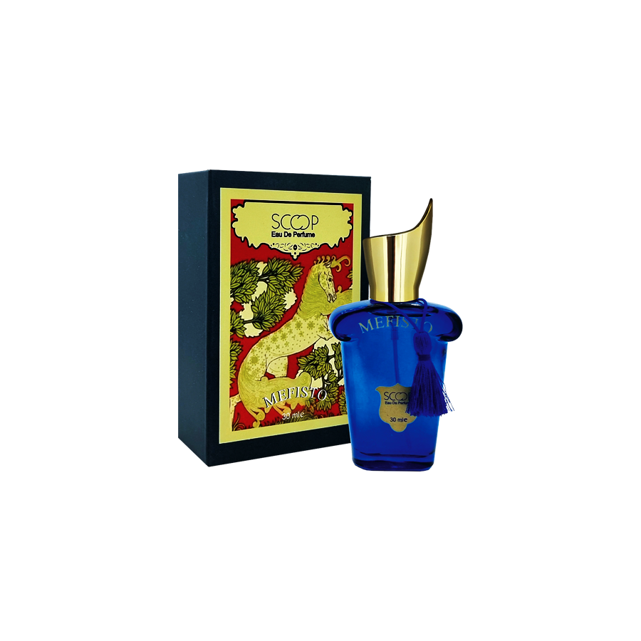 ادو پرفیوم 30میل مفیستو از برند اسکوپ (Scoop Mefisto EDP 30ml) مینی ادکلن کازاموراتی مفیستو اسکوپ - کازاموراتی 1888 مفیستو اسکوپ