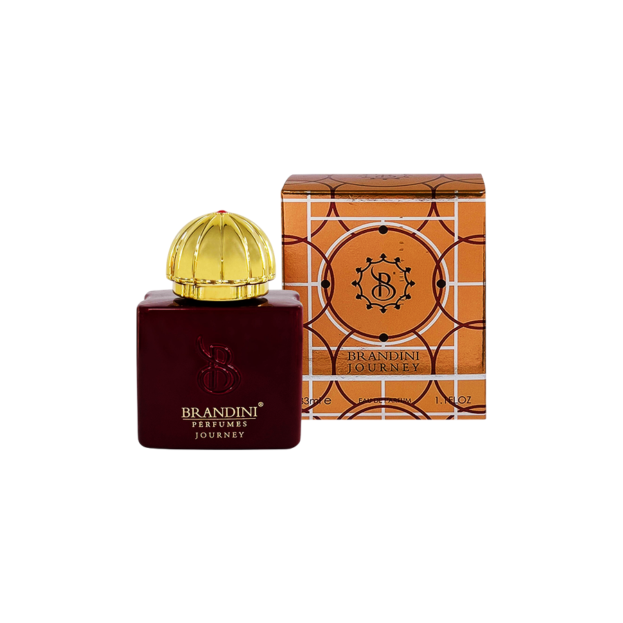 ادو پرفیوم 33میل جورنی زنانه از برند برندینی (Brandini Journey Woman EDP 33ml) مینی ادکلن آمواژ جورنی زنانه برندینی - آمواج جورنی زنانه برندینی