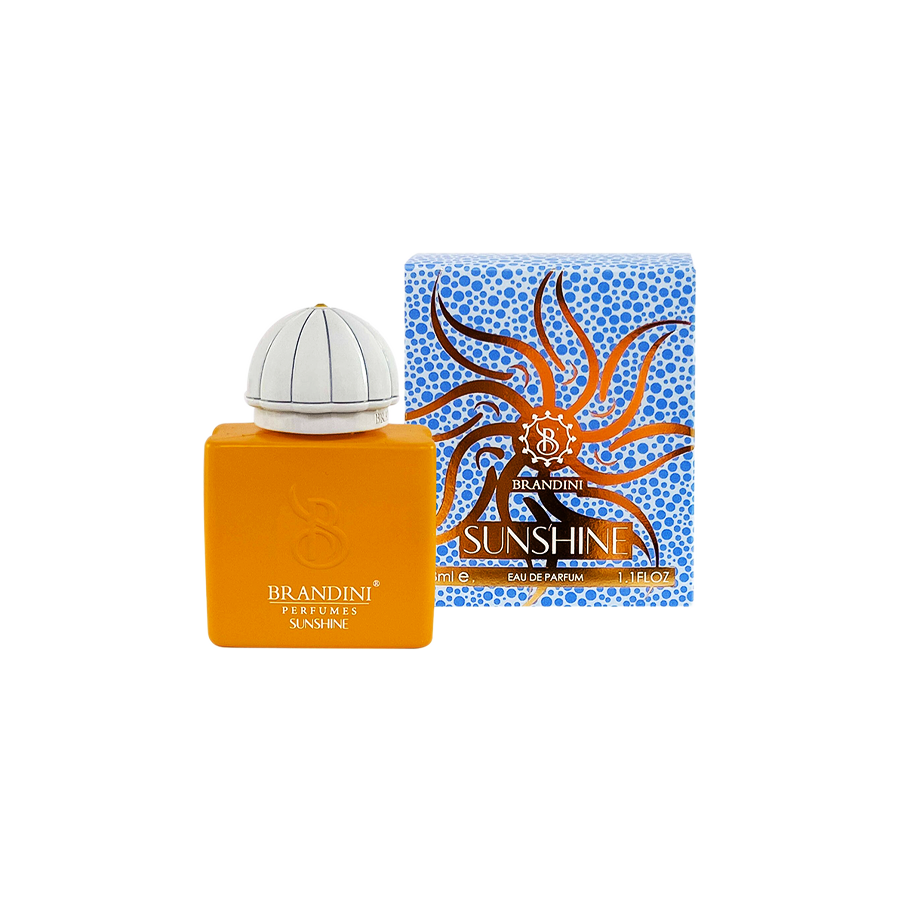 ادو پرفیوم 33میل سانشاین زنانه از برند برندینی (Brandini Sunshine Woman EDP 33ml) مینی ادکلن آمواژ سانشاین زنانه برندینی - آمواج سان شاین زنانه برندینی