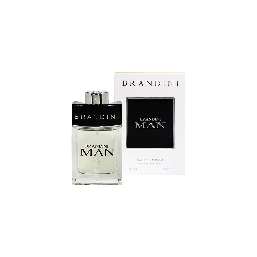 ادو پرفیوم 33میل من از برند برندینی (Brandini Man EDP 33ml) مینی ادکلن بولگاری من برندینی - برندینی من