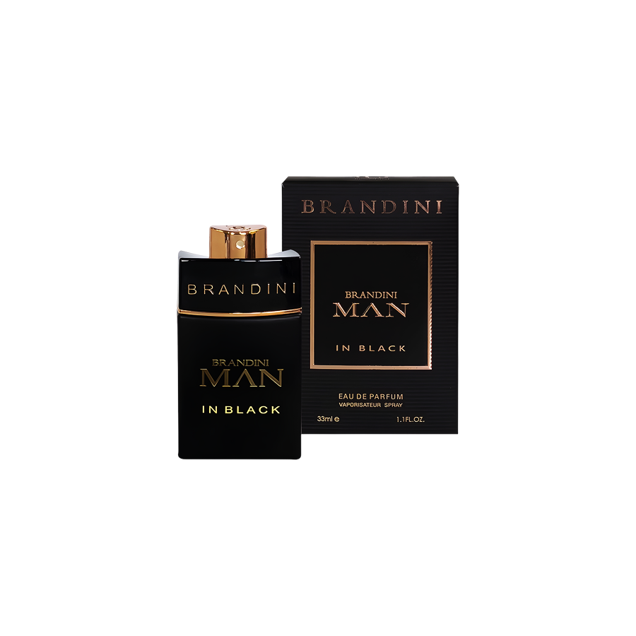 ادو پرفیوم 33میل من این بلک از برند برندینی (Brandini Man In Black EDP 33ml) مینی ادکلن بولگاری من این بلک برندینی - برندینی من این بلک