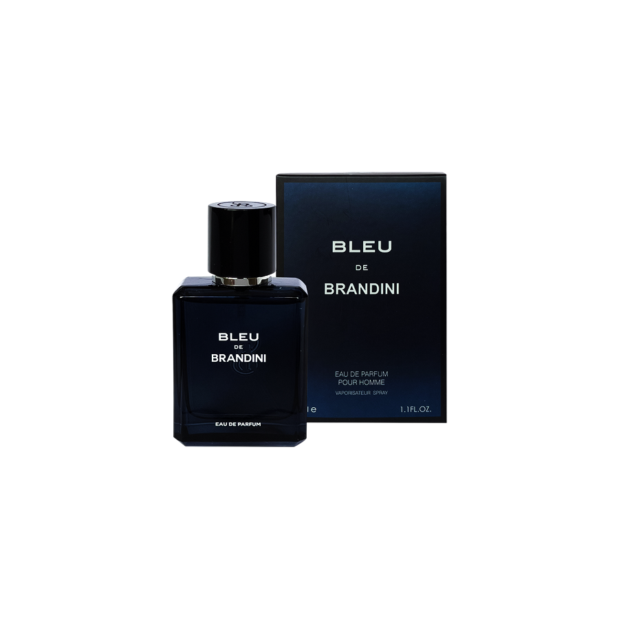 ادو پرفیوم 33میل بلو دو برندینی از برند برندینی (Brandini Bleu De Brandini EDP 33ml) مینی ادکلن بلو دو برندینی - برندینی بلو دو شنل - بلو شنل برندینی