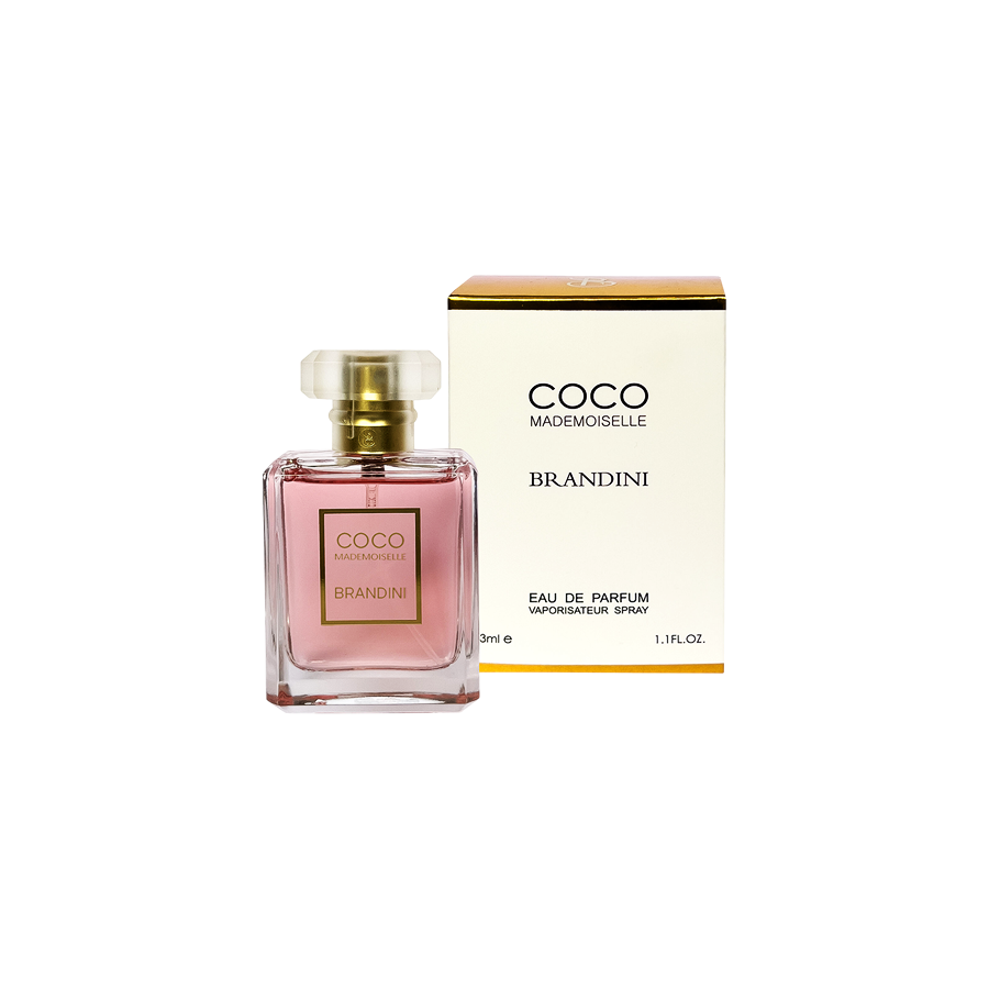 ادو پرفیوم 33میل کوکو مادمازل از برند برندینی (Brandini Coco Mademoiselle EDP 33ml) مینی ادکلن شنل کوکو مادمازل برندینی - کوکو شنل برندینی