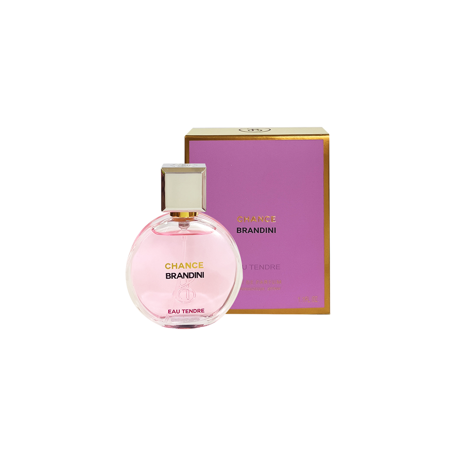 ادو پرفیوم 33میل چنس او تندر از برند برندینی (Brandini Chance Eau Tendre EDP 33ml) مینی ادکلن شنل چنس او تندر برندینی - چنس تندر برندینی