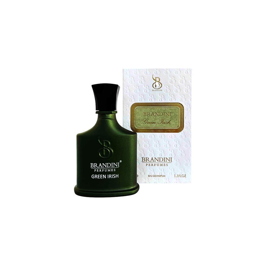 ادو پرفیوم 33میل گرین آیریش از برند برندینی (Brandini Green Irish EDP 33ml) مینی ادکلن کرید گرین آیریش برندینی - برندینی گرین آیریش