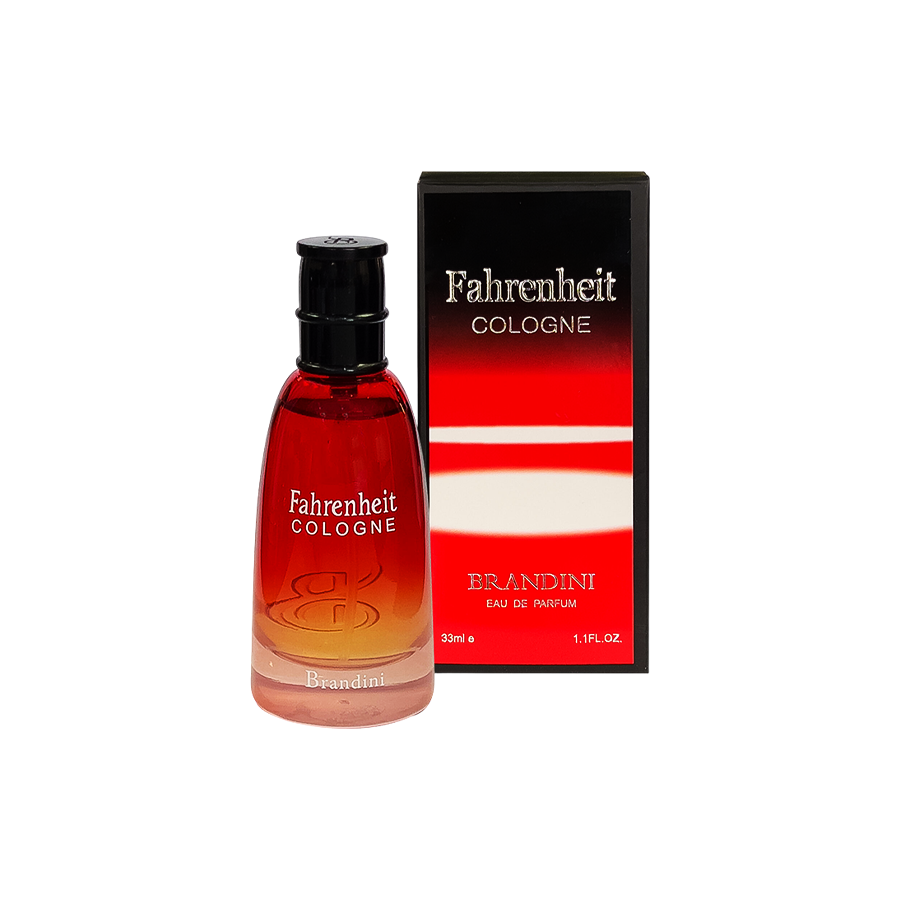 ادو پرفیوم 33میل فارنهایت کولون از برند برندینی (Brandini Fahrenheit Cologne EDP 33ml) مینی ادکلن فارنهایت کولون برندینی - برندینی فارنهایت کولون