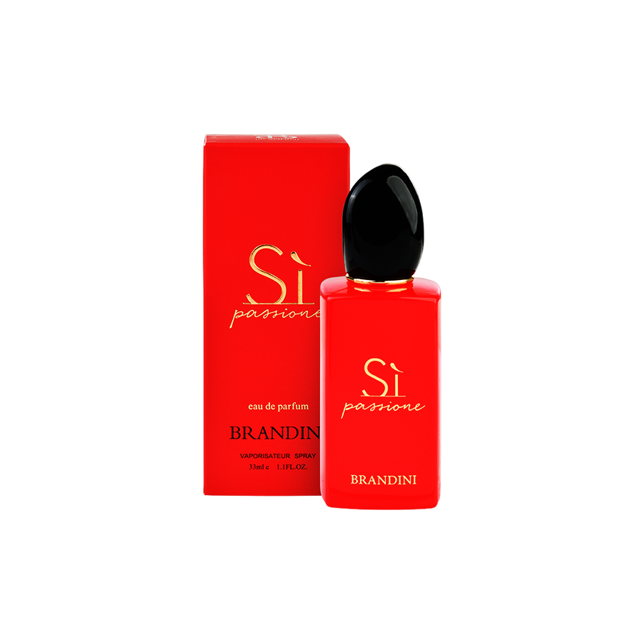 ادو پرفیوم 33میل سی پشن از برند برندینی (Brandini Si Passione EDP 33ml) مینی ادکلن سی پشن برندینی - برندینی سی پشن - اس آی پشن برندینی
