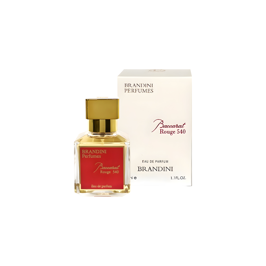 ادو پرفیوم 33میل باکارات رژ 540 از برند برندینی (Brandini Baccarat Rouge 540 EDP 33ml) مینی ادکلن باکارات رژ 540 برندینی - برندینی باکارات رژ سفید