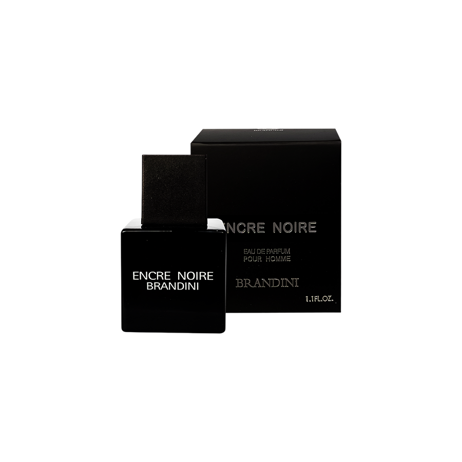 ادو پرفیوم 33میل انکر نوآر از برند برندینی (Brandini Encre Noire EDP 33ml) مینی ادکلن لالیک انکر نویر برندینی - برندینی لالیک مشکی
