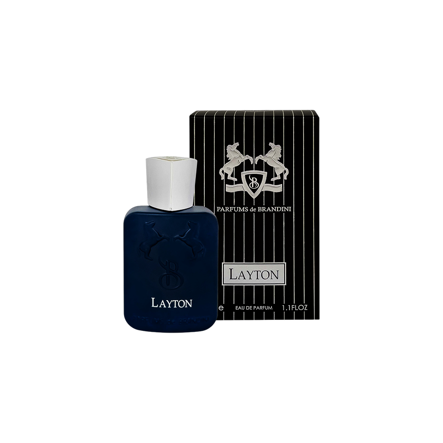 ادو پرفیوم ۳۳میل لیتون از برند برندینی (Brandini Layton EDP 33ml) مینی ادکلن مارلی لیتون برندینی - برندینی لیتون