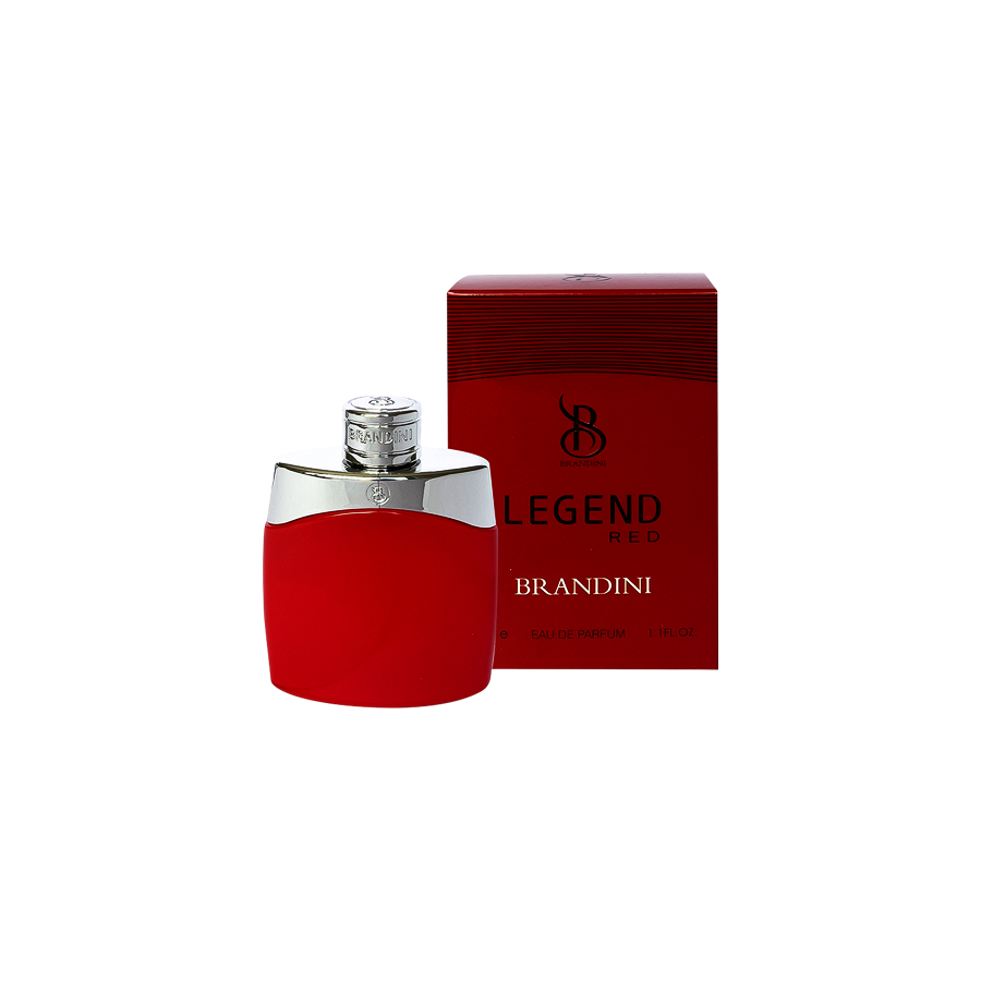 ادو پرفیوم 33میل لجند رد از برند برندینی (Brandini Legend Red EDP 33ml) مینی ادکلن لجند رد برندینی - مون بلان لجند قرمز برندینی