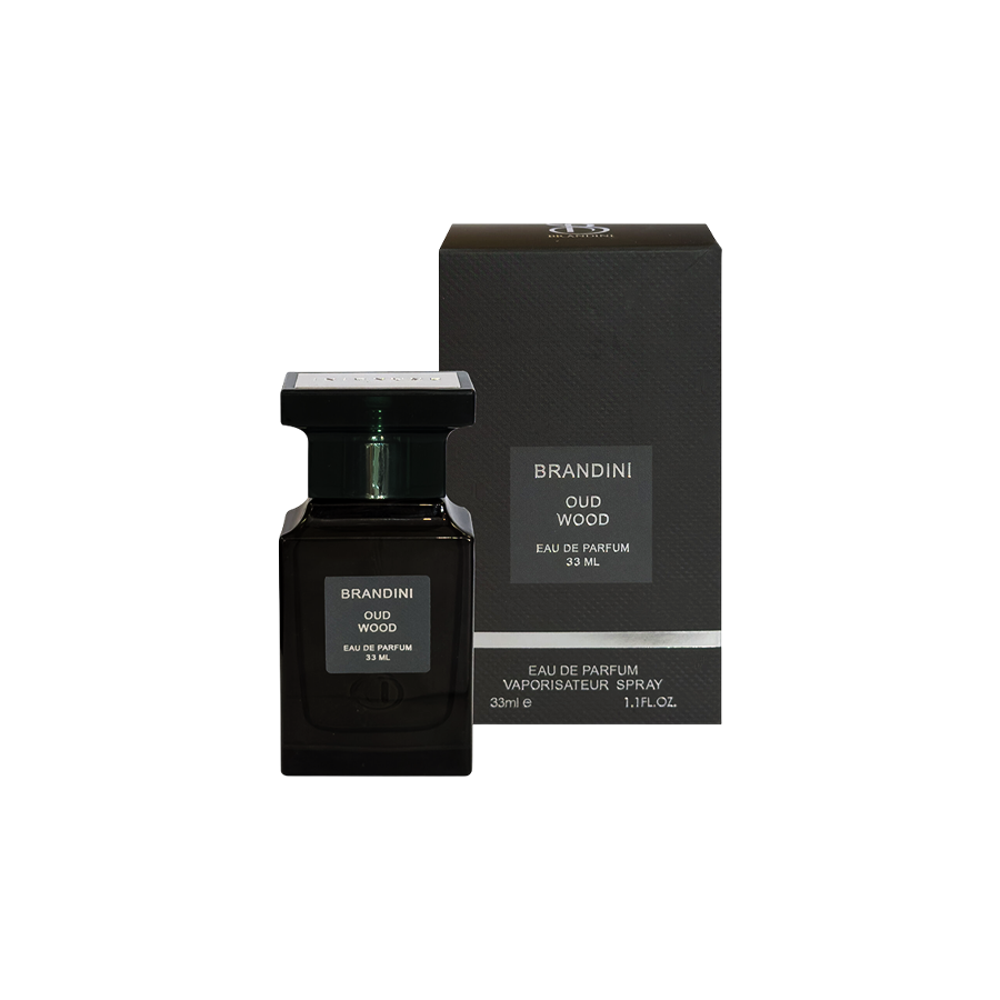 ادو پرفیوم 33میل عود وود از برند برندینی (Brandini Oud Wood EDP 33ml) مینی ادکلن عود وود برندینی - برندینی تام فورد عود وود