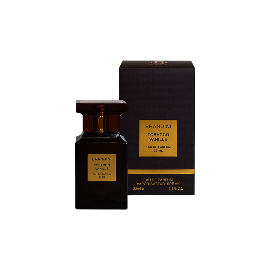 ادو پرفیوم 33میل توباکو وانیل از برند برندینی (Brandini Tobacco Vanille EDP 33ml) مینی ادکلن تام فورد توباکو وانیل برندینی - برندینی توباکو وانیل