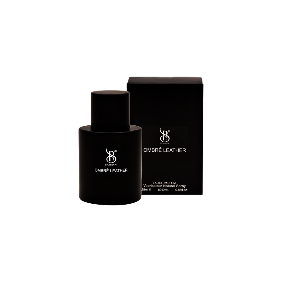 ادو پرفیوم 33میل امبر لدر از برند برندینی (Brandini Ombre Leather EDP 33ml) مینی ادکلن تام فورد امبر لدر برندینی - برندینی امبره لدر